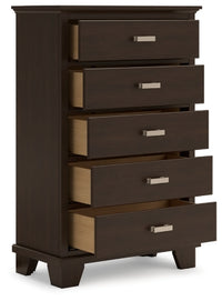 Covetown Full Panel Bed, Dresser, Mirror, Chest and Nightstand