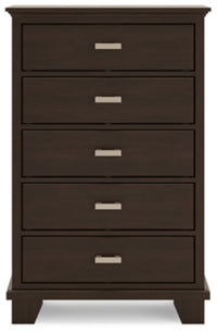Covetown Full Panel Bed, Dresser, Mirror, Chest and Nightstand