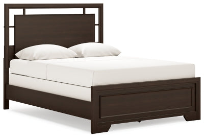 Covetown Queen Panel Bed, Dresser, Mirror, Chest and Nightstand