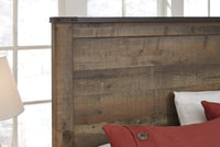 Trinell Panel Bed with 2 Storage Drawers