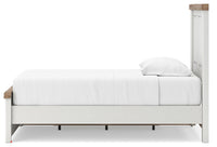 Savonport Twin Panel Bed with Storage