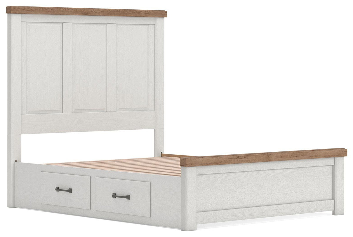 Savonport Panel Bed with Storage