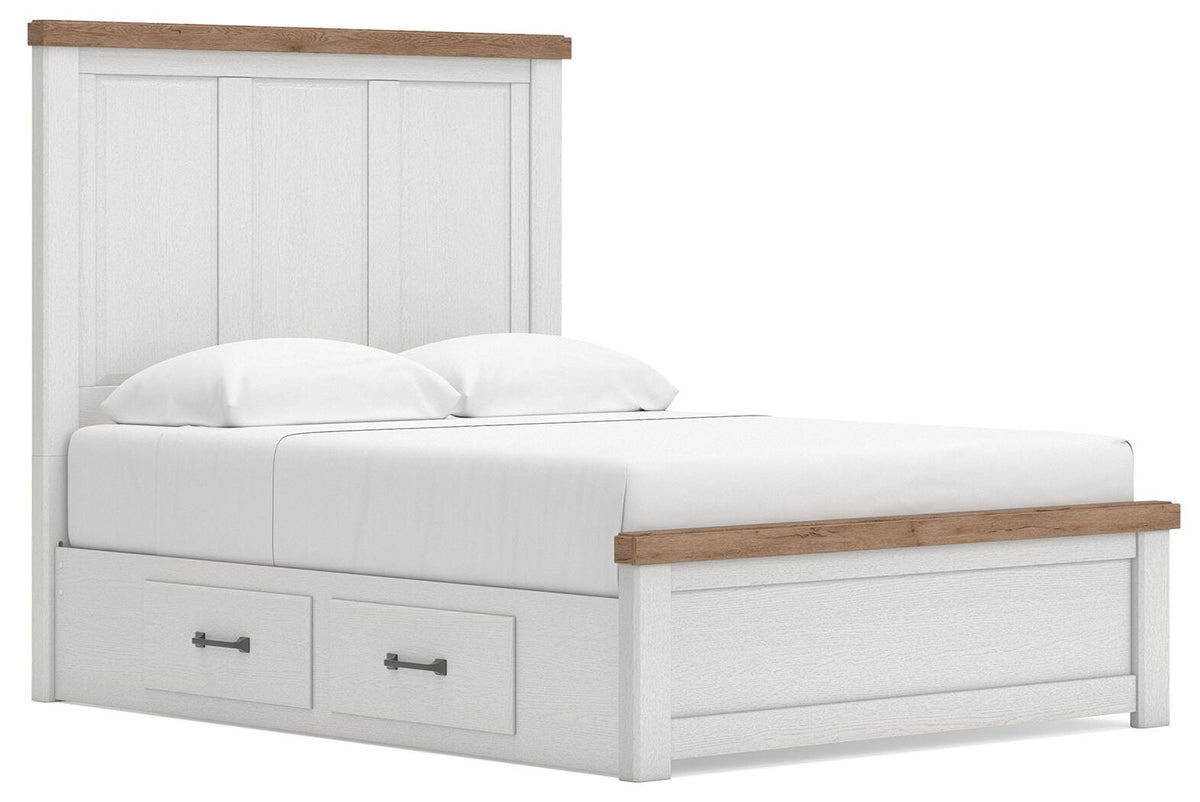 Savonport Panel Bed with Storage
