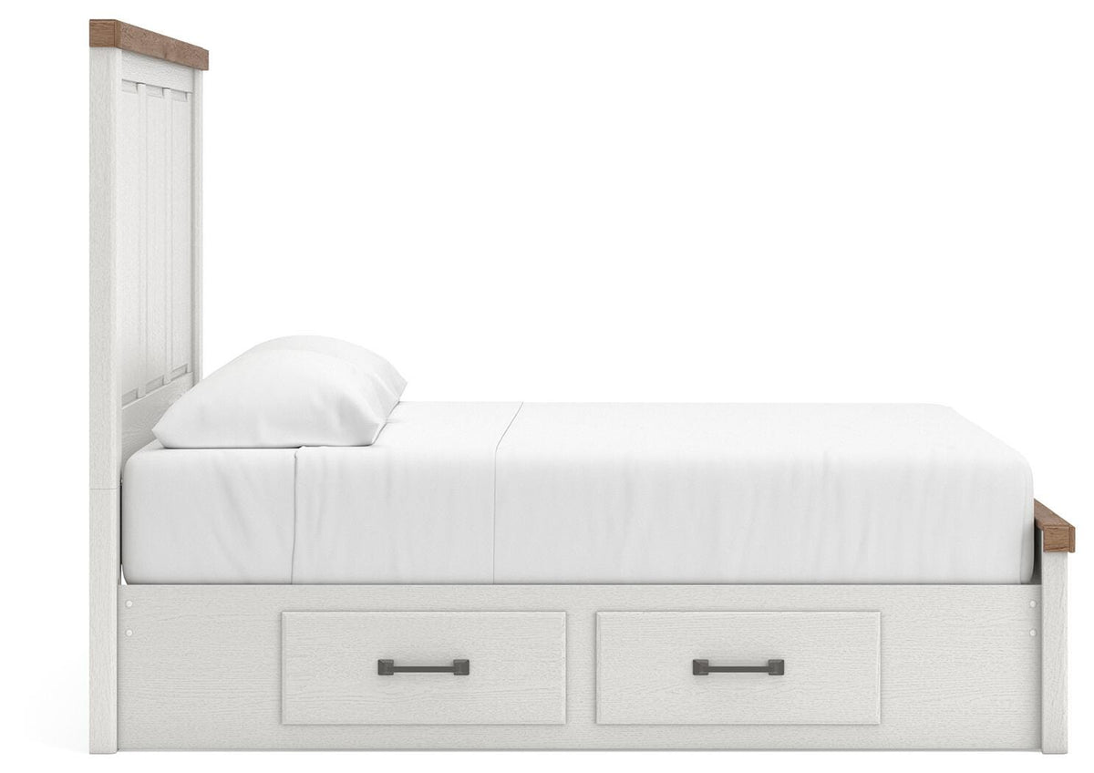 Savonport Panel Bed with Storage