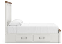 Savonport Panel Bed with Storage