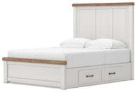 Savonport Panel Bed with Storage