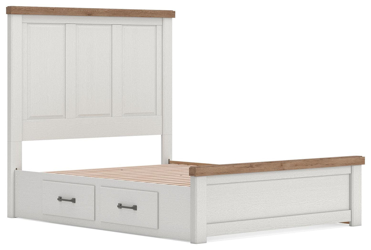 Savonport Panel Bed with Storage