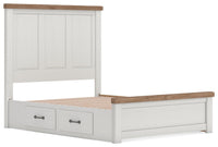 Savonport Panel Bed with Storage