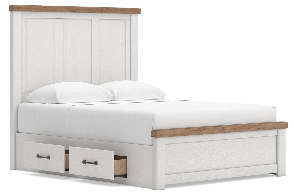 Savonport Panel Bed with Storage