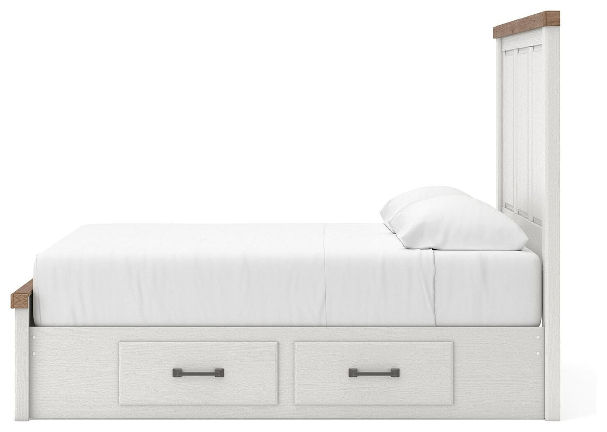 Savonport Panel Bed with Storage