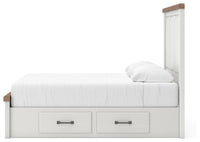 Savonport Panel Bed with Storage