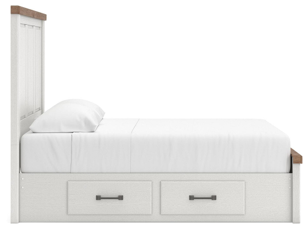 Savonport Panel Bed with Storage