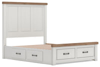 Savonport Panel Storage Bed