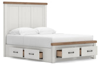 Savonport Panel Storage Bed