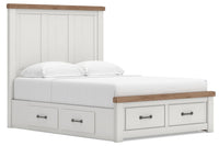 Savonport Panel Storage Bed