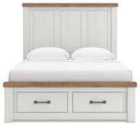 Savonport Panel Storage Bed