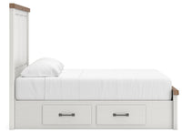Savonport Panel Storage Bed