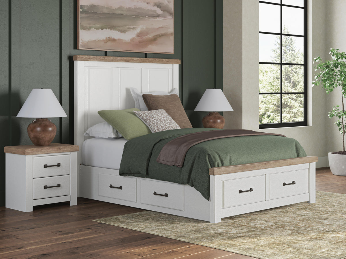 Savonport Panel Storage Bed