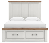 Savonport Panel Storage Bed