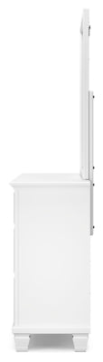 Fortman King Panel Bed, Dresser, Mirror, Chest and Nightstand