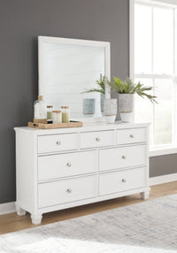 Fortman King Panel Bed, Dresser, Mirror, Chest and Nightstand