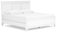 Fortman King Panel Bed, Dresser, Mirror, Chest and Nightstand