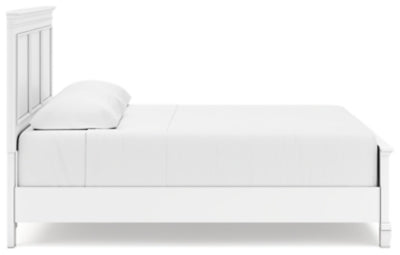 Fortman King Panel Bed, Dresser, Mirror, Chest and Nightstand