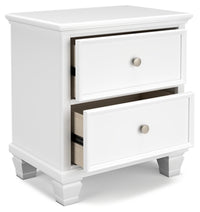 Fortman King Panel Bed, Dresser, Mirror, Chest and Nightstand
