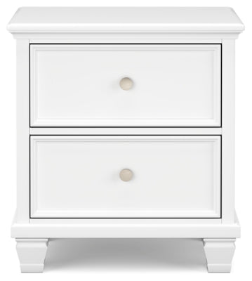 Fortman King Panel Bed, Dresser, Mirror, Chest and Nightstand