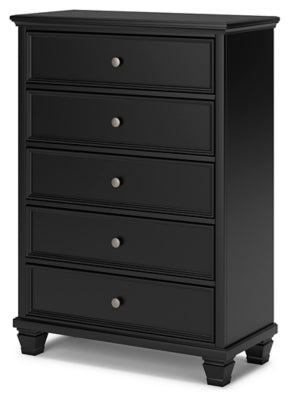 Lanolee Twin Panel Bed and Chest
