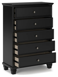 Lanolee Twin Panel Bed and Chest