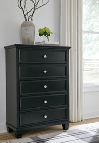Lanolee Twin Panel Bed and Chest