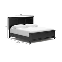Lanolee King Panel Bed, Dresser, Mirror and 2 Nightstands