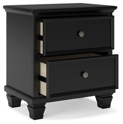 Lanolee King Panel Bed, Dresser, Mirror and 2 Nightstands