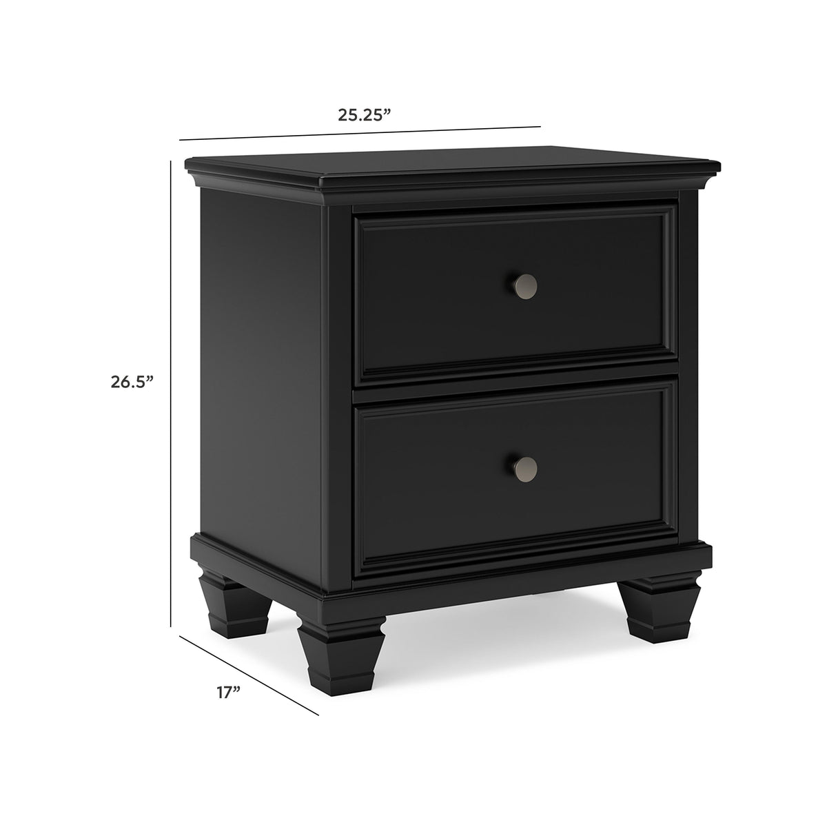 Lanolee King Panel Bed, Dresser, Mirror and 2 Nightstands