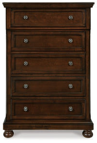 Porter California King Panel Bed, Dresser, Mirror and Chest