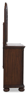 Lavinton Queen Poster Bed, Dresser and Mirror