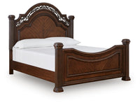 Lavinton Queen Poster Bed, Dresser and Mirror