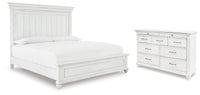 Kanwyn Queen Panel Bed and Dresser