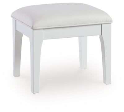 Chalanna Vanity, Mirror and Stool