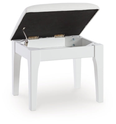 Chalanna Vanity, Mirror and Stool