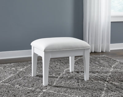 Chalanna Vanity, Mirror and Stool