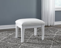 Chalanna Vanity, Mirror and Stool