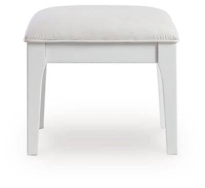 Chalanna Vanity, Mirror and Stool