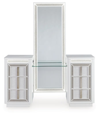Chalanna Vanity, Mirror and Stool