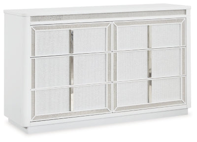 Chalanna Queen Storage Bed, Dresser and 2 Nightstands
