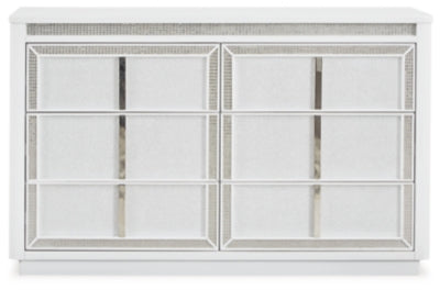 Chalanna Queen Storage Bed, Dresser and 2 Nightstands