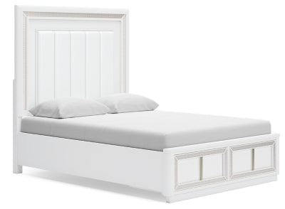 Chalanna Queen Storage Bed, Dresser and 2 Nightstands