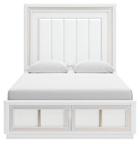 Chalanna Queen Storage Bed, Dresser and 2 Nightstands