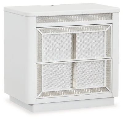 Chalanna Queen Storage Bed, Dresser and 2 Nightstands